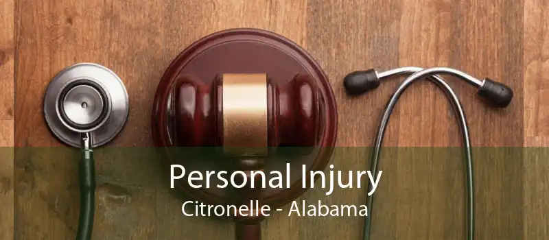 Personal Injury Citronelle - Alabama