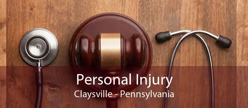 Personal Injury Claysville - Pennsylvania