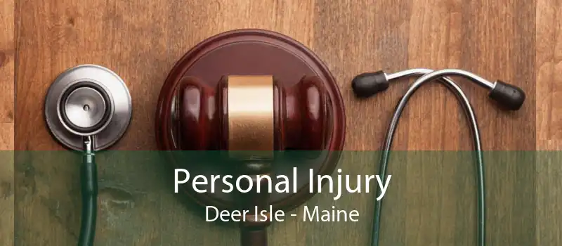 Personal Injury Deer Isle - Maine