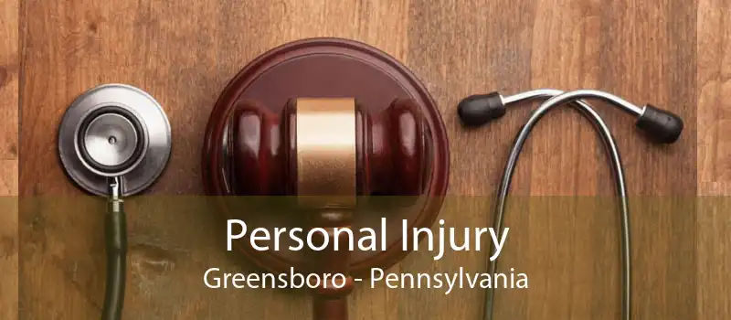 Personal Injury Greensboro - Pennsylvania