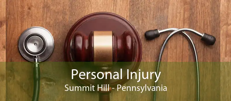 Personal Injury Summit Hill - Pennsylvania