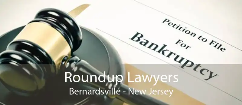 Roundup Lawyers Bernardsville - New Jersey