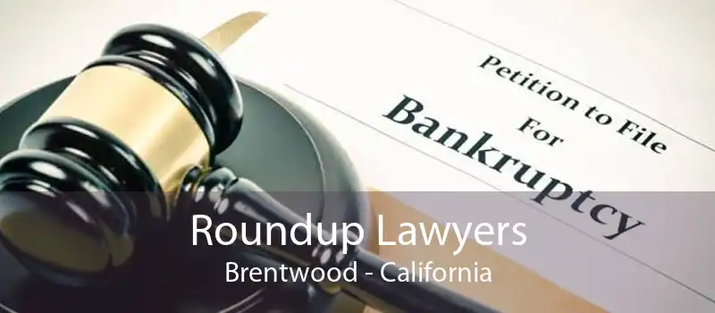 Roundup Lawyers Brentwood - California