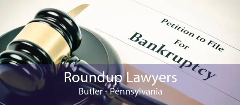 Roundup Lawyers Butler - Pennsylvania