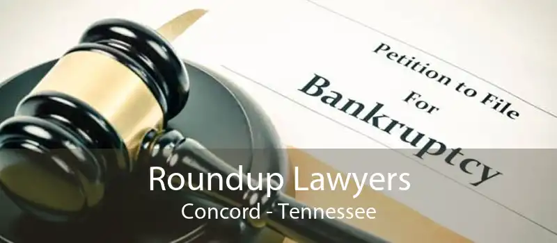 Roundup Lawyers Concord - Tennessee