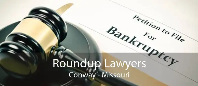 Roundup Lawyers Conway - Missouri