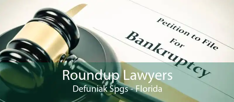 Roundup Lawyers Defuniak Spgs - Florida