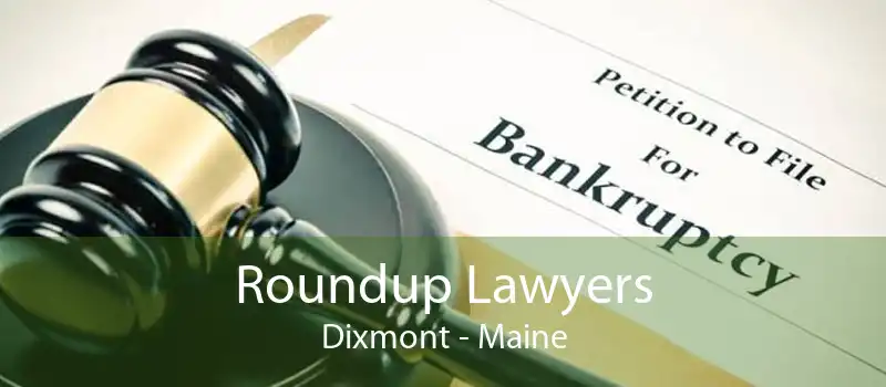 Roundup Lawyers Dixmont - Maine