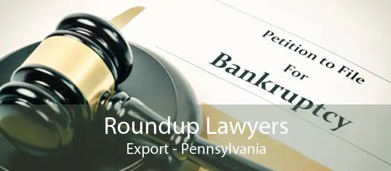 Roundup Lawyers Export - Pennsylvania