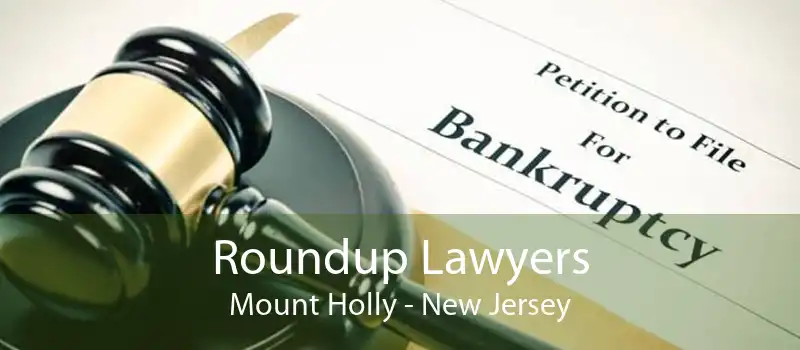 Roundup Lawyers Mount Holly - New Jersey