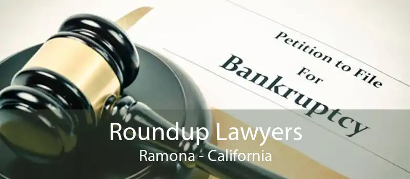 Roundup Lawyers Ramona - California