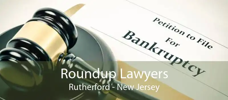 Roundup Lawyers Rutherford - New Jersey
