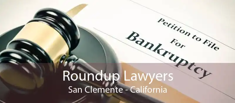 Roundup Lawyers San Clemente - California