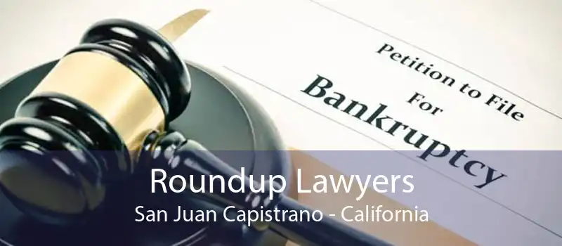 Roundup Lawyers San Juan Capistrano - California