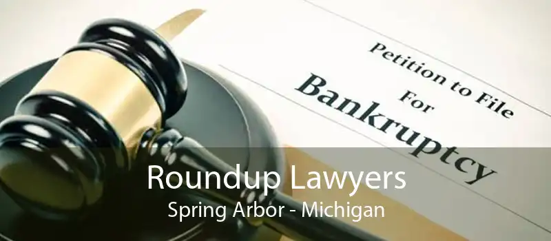 Roundup Lawyers Spring Arbor - Michigan
