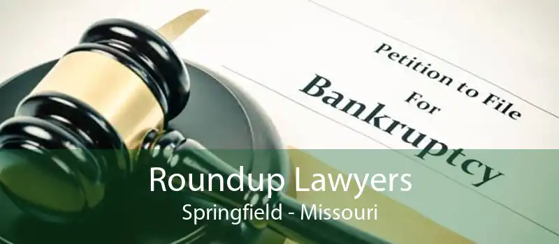 Roundup Lawyers Springfield - Missouri