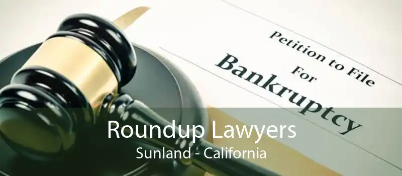 Roundup Lawyers Sunland - California