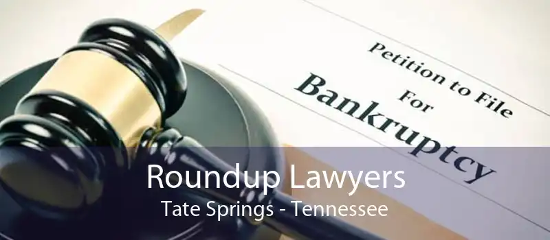 Roundup Lawyers Tate Springs - Tennessee