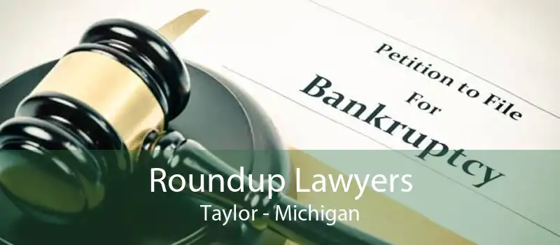 Roundup Lawyers Taylor - Michigan