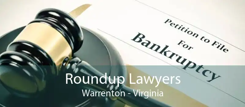 Roundup Lawyers Warrenton - Virginia