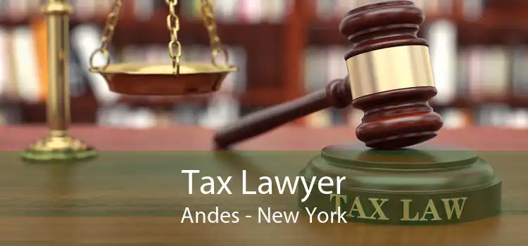 Tax Lawyer Andes - New York