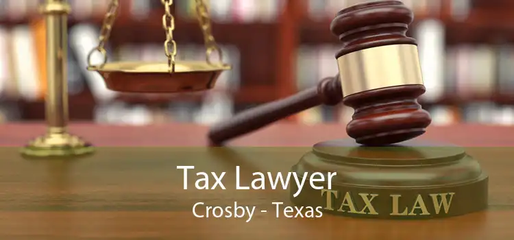 Tax Lawyer Crosby - Texas