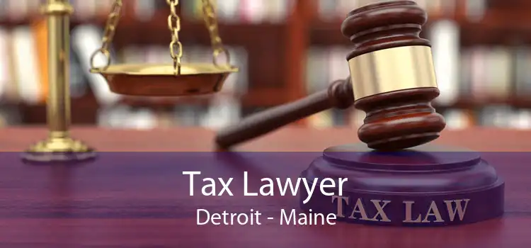 Tax Lawyer Detroit - Maine