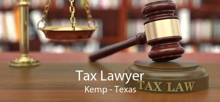 Tax Lawyer Kemp - Texas