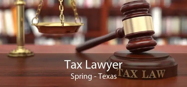 Tax Lawyer Spring - Texas