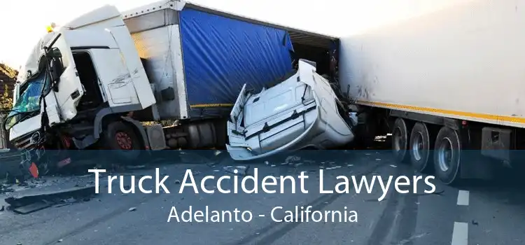 Truck Accident Lawyers Adelanto - California