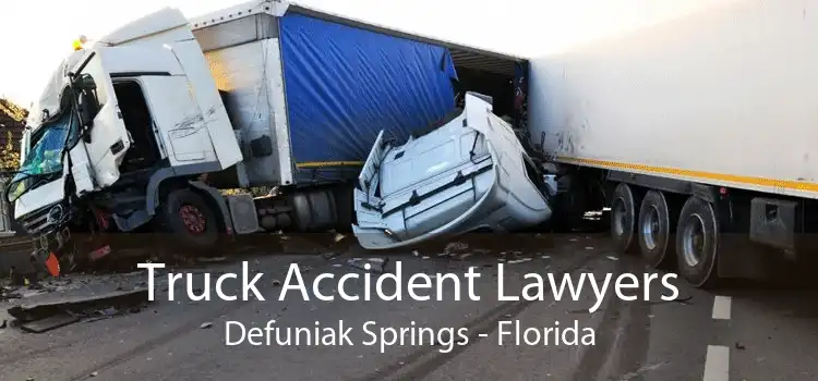 Truck Accident Lawyers Defuniak Springs - Florida
