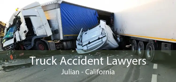 Truck Accident Lawyers Julian - California