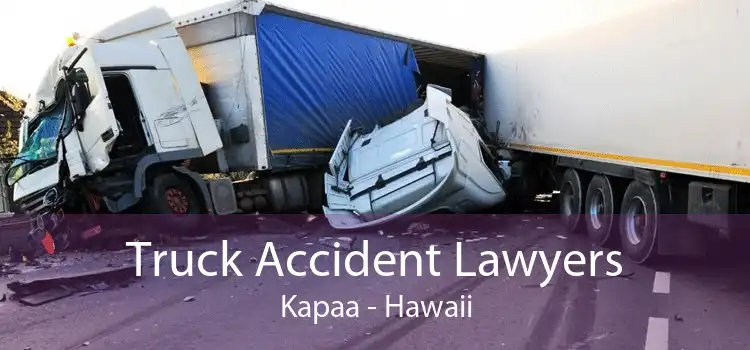 Truck Accident Lawyers Kapaa - Hawaii