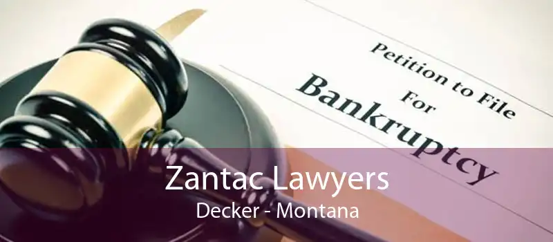 Zantac Lawyers Decker - Montana