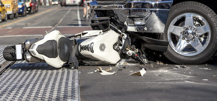 motorcycle accident injury claim in Rancho Cucamonga
